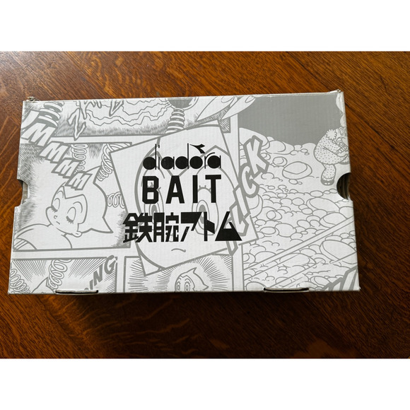 NIB BAIT x Diadora x Astro Boy M10.5/W12 B Elite White EXTRAS